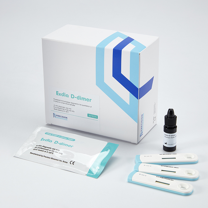 Тест на визначення д-дімер (Exdia D-Dimer) для імунологічного аналізатора Exdia TRF Plus